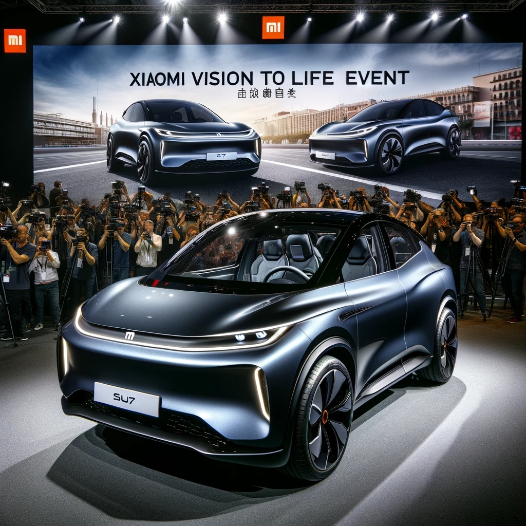 Xiaomi lanzará su coche eléctrico SU7 en España en 2024